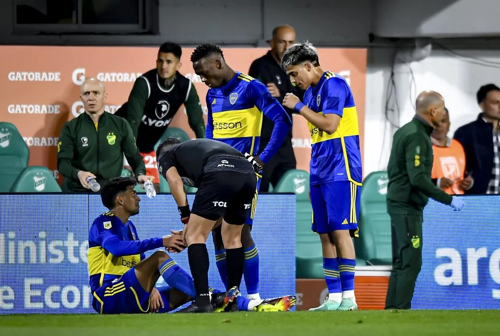 El momento que preocupó a todos. (Getty)