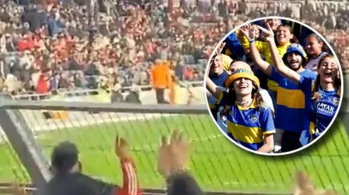 Video viral del cruce entre hinchas de River
