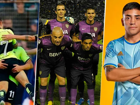 ¿Cuál fue la mejor? Las camisetas que tuvo Boca con colores "no tradicionales"