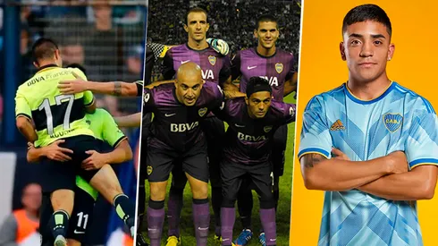 Las camisetas de Boca con colores "no tradicionales".