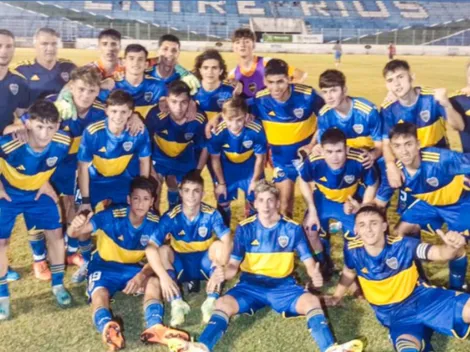 La Sub 17 de Boca, subcampeona en Bolivia