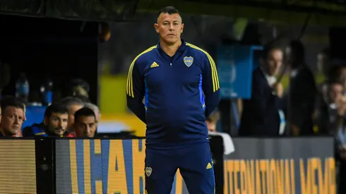 El cambio que podría hacer Almirón para el Superclásico. (Getty)