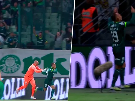 VIDEO | Tensión en Palmeiras: el polémico festejo de gol de uno de sus jugadores