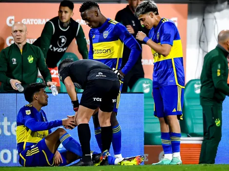 Medina se retiró con molestias: ya se sabe qué tiene el volante de Boca