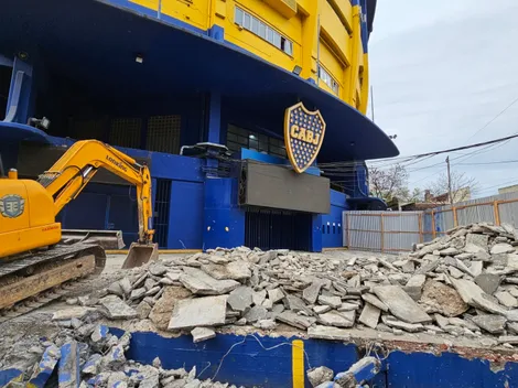 Nueva obra: Boca prepara una remodelación en la puerta de Brandsen 805