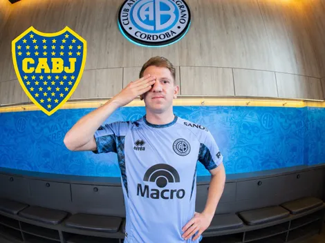 Rolón, ya en Belgrano, marcó la diferencia entre jugar en Boca y otro club argentino