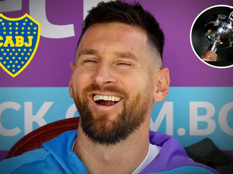 Ganó la Libertadores con Boca y fue viral porque se tatuó a Messi