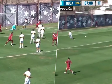 VIDEO | El insólito gol en contra de Lanús y el blooper de Brey en el triunfo de la Reserva de Boca