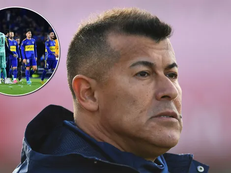 ¿Se mete? Merentiel fue el cambio de Almirón en la práctica de Boca