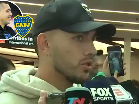 Al estilo Riquelme, Paredes y una picante respuesta sobre el trato a Boca: "Es normal ya"