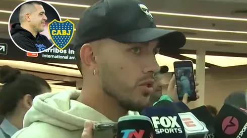 La picante respuesta de Paredes (Captura TyC Sports)