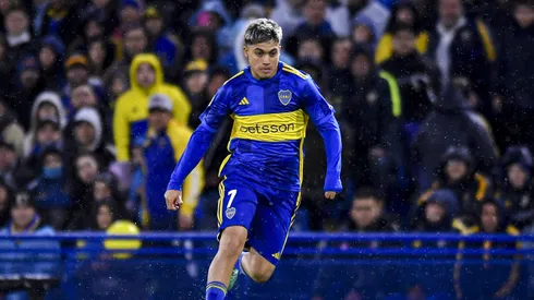 Exequiel Zeballos, jugador de Boca