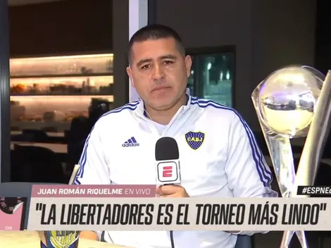 Riquelme habló de Fabra: "Voy feliz a la cancha cuando juega él"