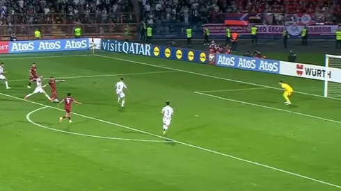 jugada de Briasco en Armenia vs. Croacia