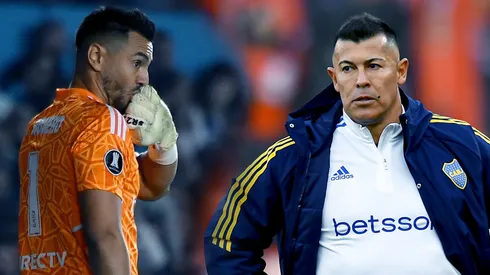 Romero y Almirón, los protagonistas de la jornada de Boca. Foto: Getty.