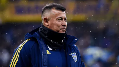 El entrenador reveló la razón por la cual no mira los penales. Foto: Getty.