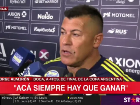 "A mí me encantó": la frase de Almirón sobre el juego de Boca y un detalle especial