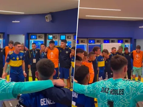 VIDEO | Emocionante: la arenga de Fascendini antes de que el Boca Sub 20 sea campeón del mundo