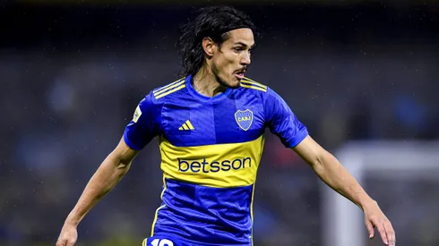 Edinson Cavani en Boca