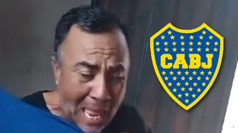 Fabián, hincha de Boca que se emocionó al recibir su entrada para el partido del xeneize contra Almagro por Copa Argentina.
