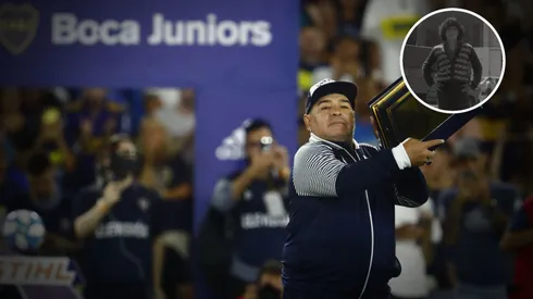 Fotos inéditas de Maradona a sus 16 años. (Getty/Captura)