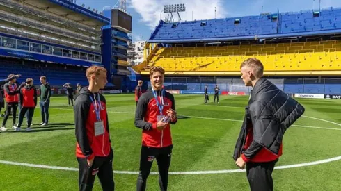 El posteo de AZ Alkmaar antes de la final contra Boca. Foto: AZ Alkmaar Oficial