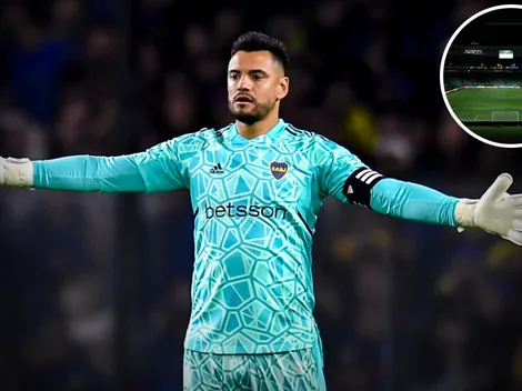 La preocupación de Chiquito Romero: así es el césped sintético de la cancha de Palmeiras