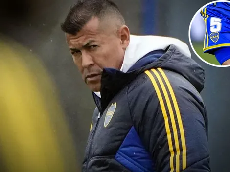 Almirón probó un once y dio indicios de quién será el 5 titular de Boca el resto del semestre