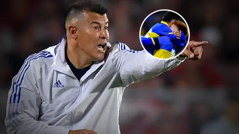 El DT de Boca en acción. Foto: Getty