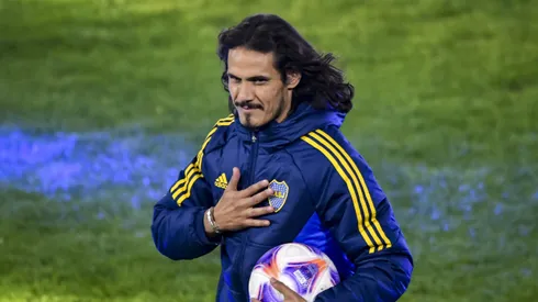 Edinson Cavani en Boca