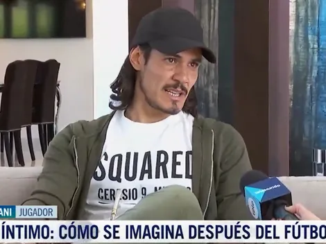 Cavani reveló cómo imagina su vida después del fútbol: "Es lo que me apasiona"