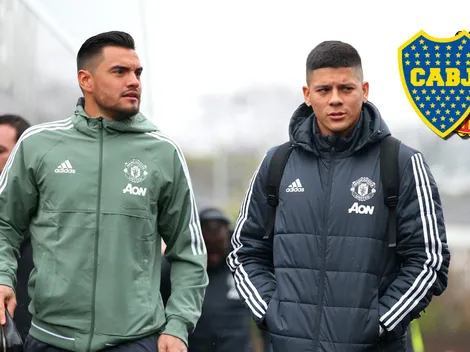 Antonio Valencia: el ex Manchester United que visitó a Rojo y Romero en Ezeiza