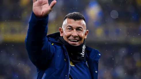 El DT, sonriente e ilusionado. (Getty)