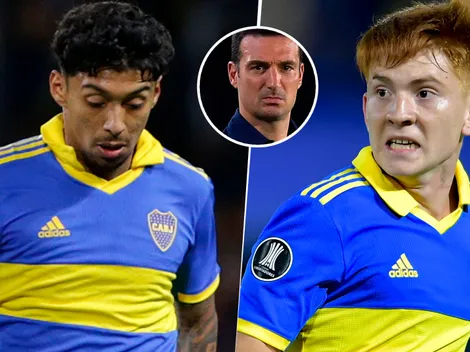 El plan de Scaloni para el futuro de Barco y Medina en la Selección Argentina: "Lo que tienen en Boca..."