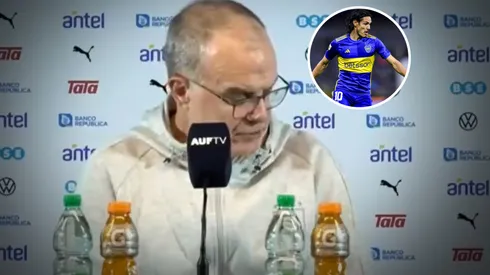 Bielsa, sobre Cavani.