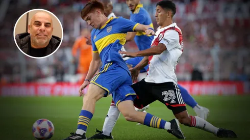 La queja de Serna sobre el Superclásico. (Getty)