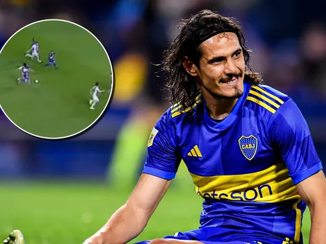 VIDEO | La buena intención de Cavani que indignó a los hinchas de Boca: "Cuidemoslo"