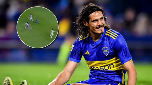 Edinson Cavani en Boca