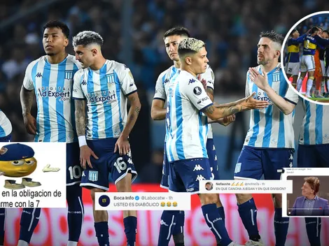 "De la nada": Independiente gastó a Racing por la eliminación y los hinchas de Boca estallaron de la risa