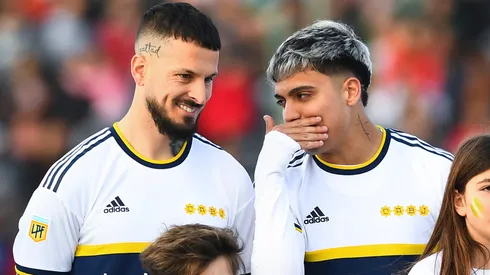 El pedido de los hinchas al Pipa Benedetto. (Getty)