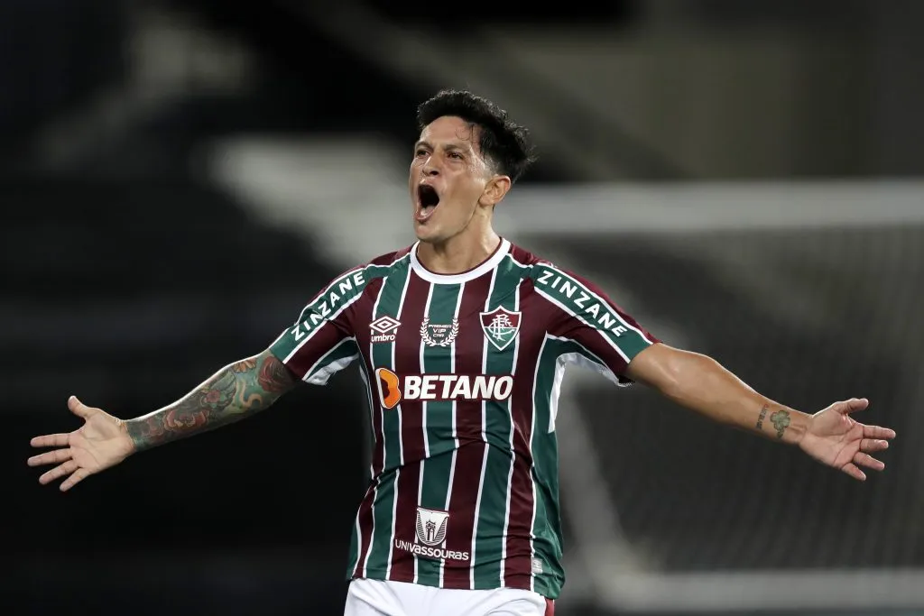 Germán Cano, delantero de Fluminense (Getty Images)