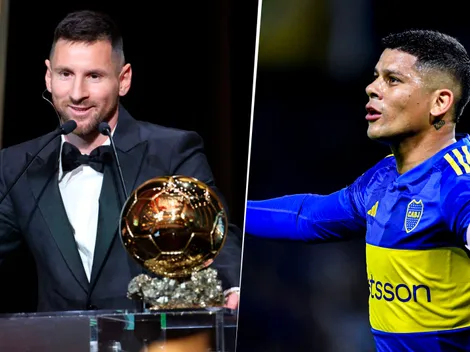 El emotivo mensaje de Rojo a Messi después de su octavo Balón de Oro