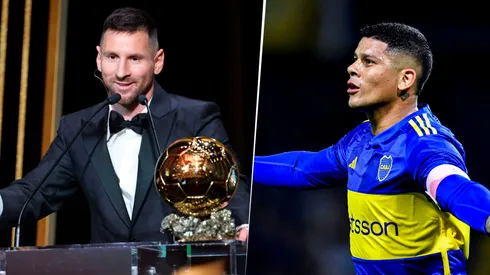 El mensaje de Rojo para Messi en redes. Foto: Getty