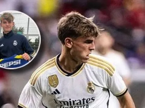 Foto viral: por qué Nico Paz posó con la camiseta de Boca