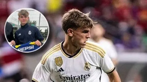 Nico Paz en Real Madrid