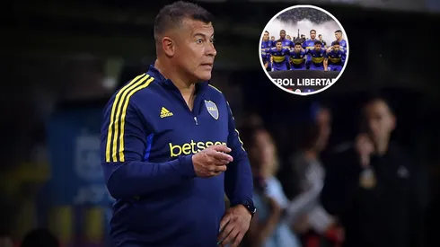 El entrenador de Boca se presentó en la rueda de prensa y explicó por qué cambió el equipo. (Getty)