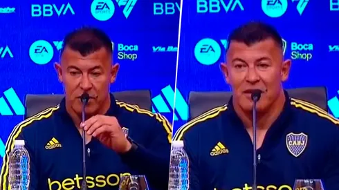 La palabra de Almirón en conferencia de prensa. (Captura ESPN)