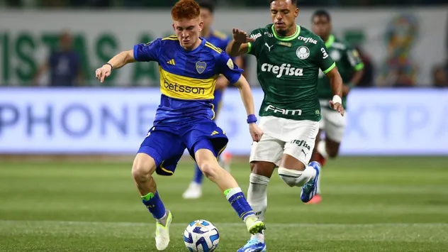 Barco, la gran aparición del Xeneize en 2023. Foto: Getty