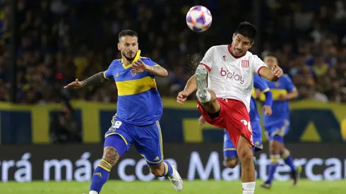 Boca vs. Estudiantes por la Copa de la Liga. Foto: Getty