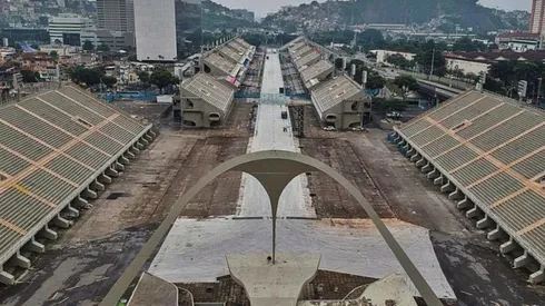El sambódromo de Río queda a 40 cuadras del estadio Maracaná.